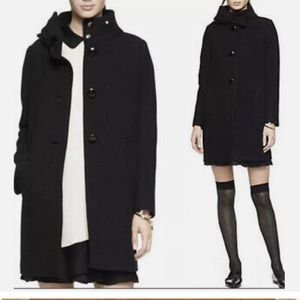 EUC Kate Spade Wool Bow Coat